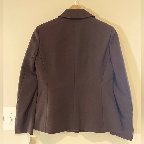 André Oliver Deep Brown Blazer Sz. 2 *NWT* - Picture 2 of 5